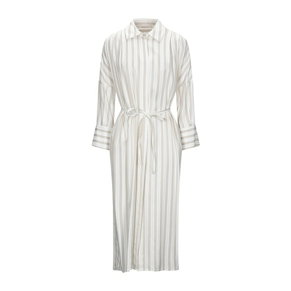 【送料無料】 リビアナコンティ レディース ワンピース トップス Midi dresses White