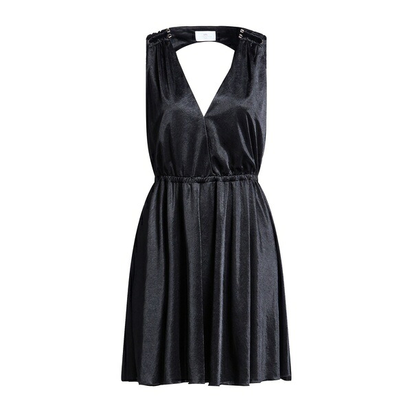 【送料無料】 ネネット レディース ワンピース トップス Mini dresses Black