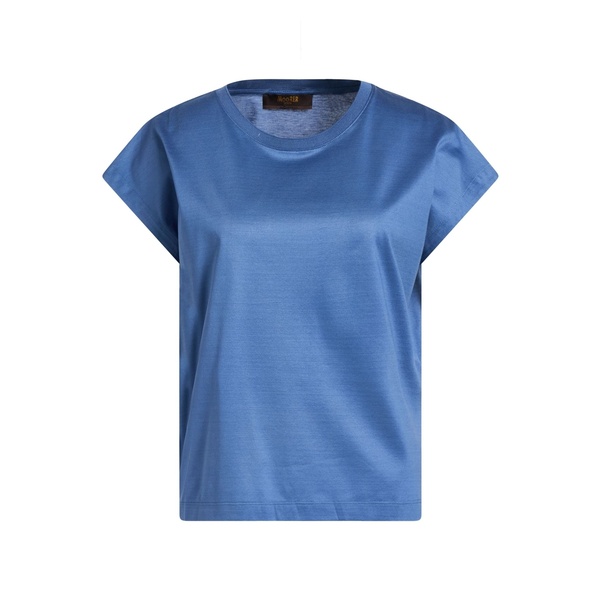 【送料無料】 ムーレー レディース Tシャツ トップス T-shirts Azure