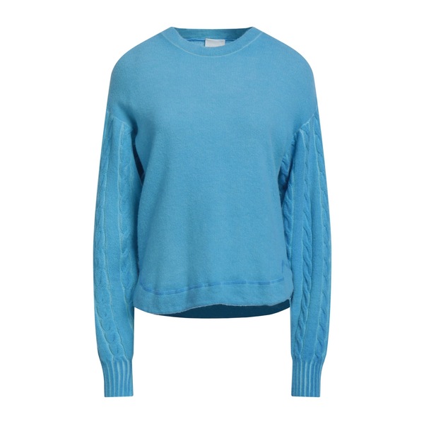 【送料無料】 １２０％リノ レディース ニット\u0026セーター アウター Sweaters Azure