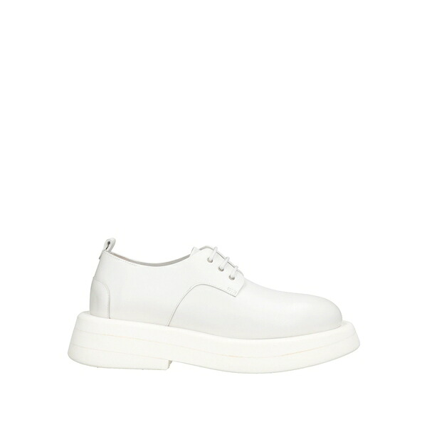 【送料無料】 マーシル レディース オックスフォード シューズ Lace-up shoes White｜asty
