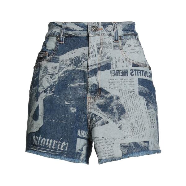 【送料無料】 ベルサーチ レディース デニムパンツ ボトムス Denim shorts Blue