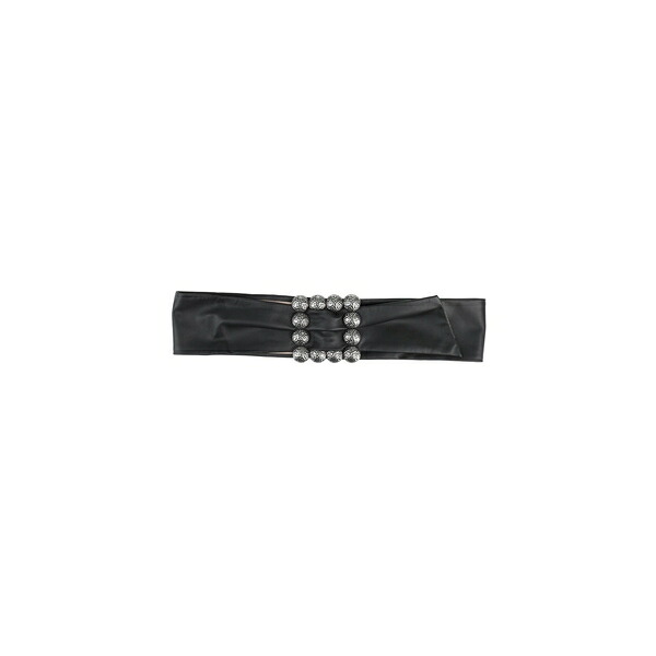 【貨物輸送無料】 マルタンマルジェラ レディース 三尺帯 付属物 Belts Black