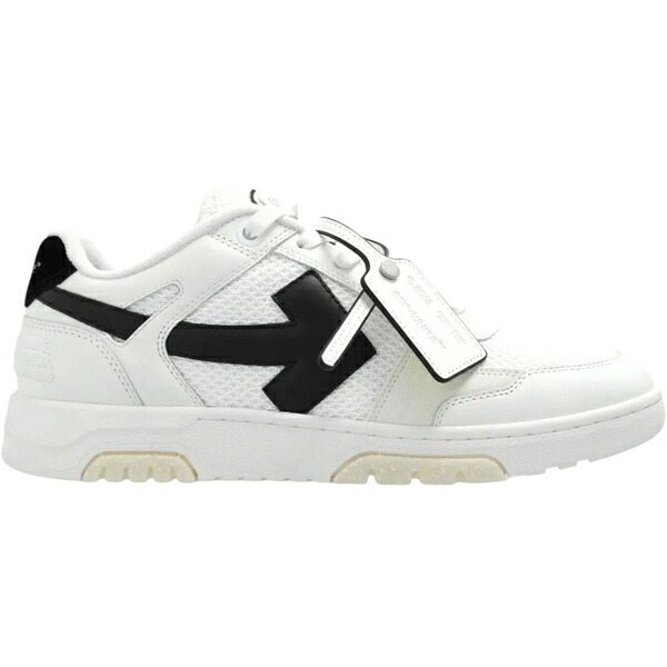 OFF-WHITE 象牙色 メンズ スニーカー  【OFF-WHITE Out Of Office White Black】  大いさ US_12(30.0糎) White/Black スニーカー-靴-メンズ靴