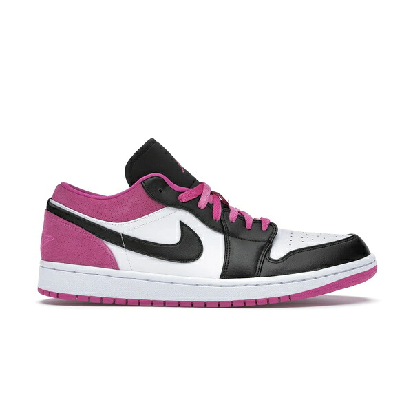 Jordan ジョーダン メンズ スニーカー  【Jordan 1 Low Black Active Fuchsia】  サイズ US_8.5(26.5cm) Black/Active Fuchsia-White-Black