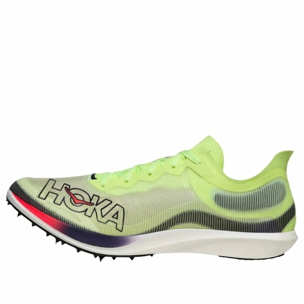 HOKA ONE ONE ホカオネオネ メンズ スニーカー 【HOKA ONE ONE Cielo FlyX Elite Spikes 'Neon Yuzu Squid Ink' 1175930-NZS】 サイズ US_10.5(28.5cm)|asty