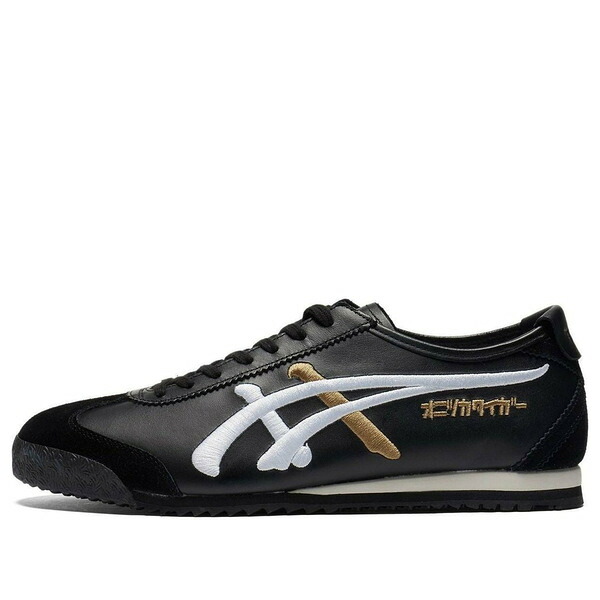 Onitsuka Tiger オニツカタイガー メンズ スニーカー 【Onitsuka Tiger Mexico 66 NM 'Black White Gold' 1183C320-001】 サイズ US_M_4|asty