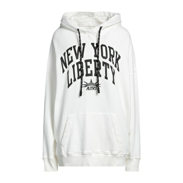 【貨物輸送無料】 オートリー レディース パーカー・スウェットシャツ アウター Sweatshirts White