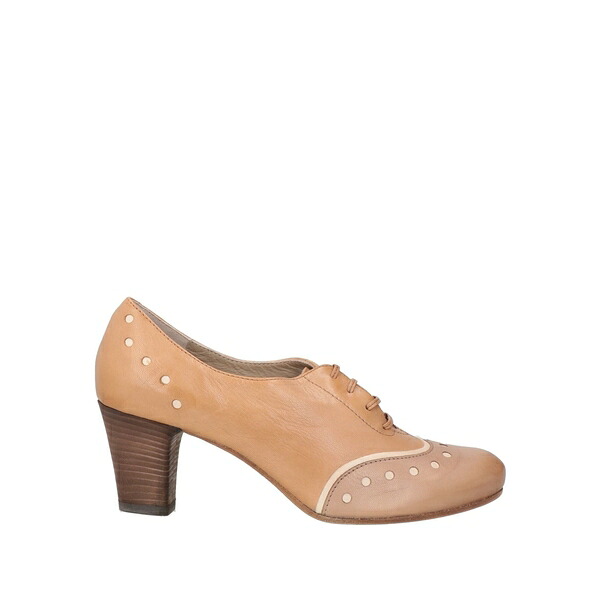 【貨物輸送無料】 アルベルトフェルマーニ レディース オックスフォード シューズ Lace-up shoes Beige