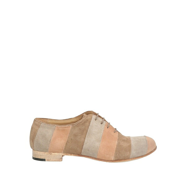 【貨物輸送無料】 エルネスト ドラーニ レディース オックスフォード シューズ Lace-up shoes Beige