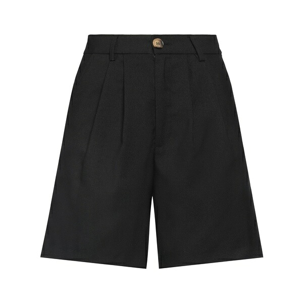【貨物輸送無料】 アニービン レディース 心地好いズボン下 ボトムス Shorts \u0026 Bermuda Shorts Black