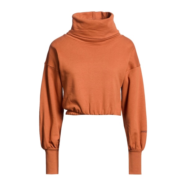 【貨物輸送無料】 ヒノミネイト レディース パーカー・スウェットシャツ アウター Sweatshirts Brown