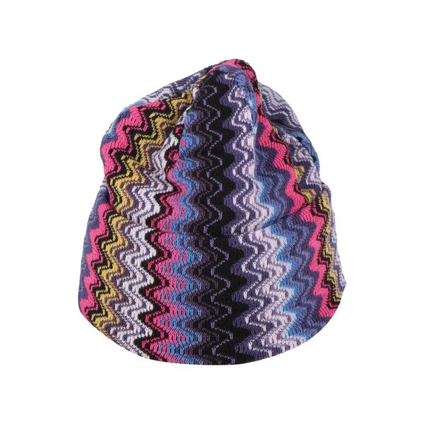 【貨物輸送無料】 ミッソーニ レディース 鳥打ち帽 付属物 Hats Purple
