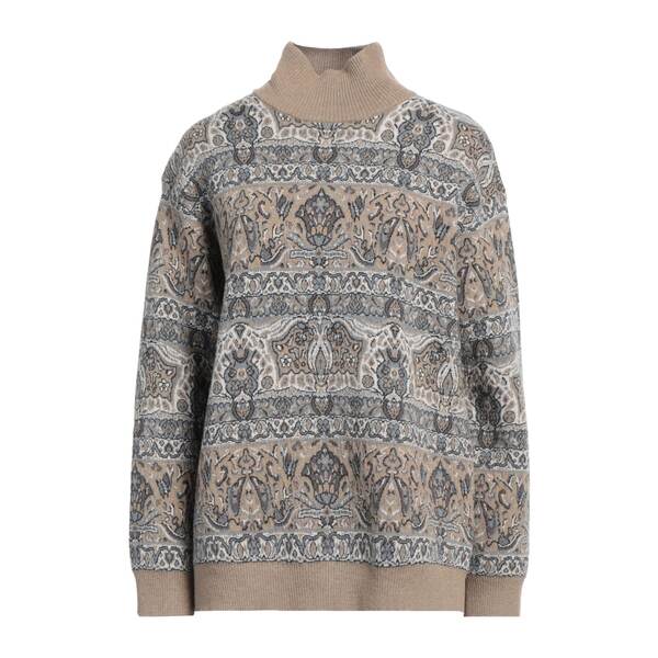 【貨物輸送無料】 アントニオ・マラス レディース 編み物\u0026スウェーター アウター Turtlenecks Beige セーター-トップス-ニット・セーター