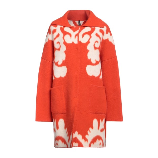 【送料無料】 ピエラントニオ ガスパリ レディース ジャケット＆ブルゾン アウター Overcoats & Trench Coats Orange｜asty
