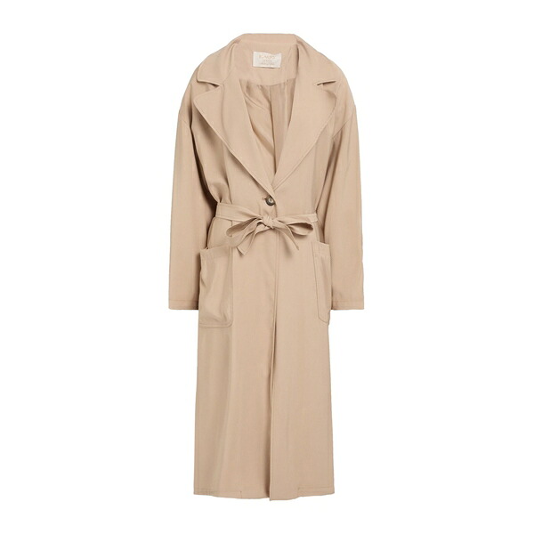 【送料無料】 カオス レディース ジャケット＆ブルゾン アウター Overcoats & Trench Coats Beige｜asty