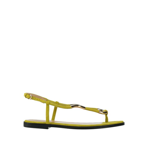 【送料無料】 セルジオロッシ レディース サンダル シューズ Thong sandals Green|asty