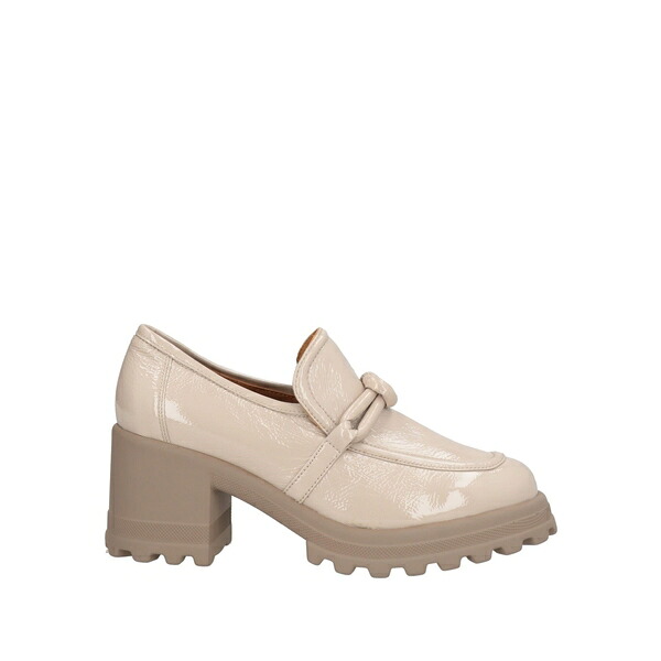 【貨物輸送無料】 ボイルブランシェ レディース スリッポン・ローファー シューズ Loafers Beige