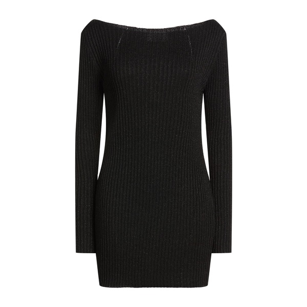 【送料無料】 ラネウス レディース ワンピース トップス Mini dresses Black｜asty
