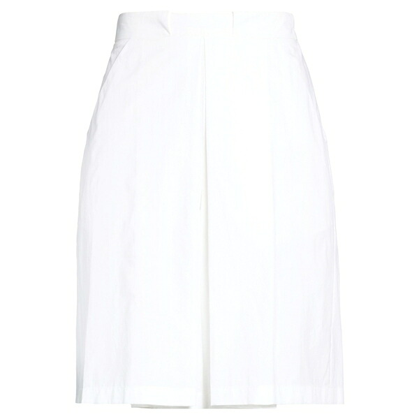 【貨物輸送無料】 フェデーリ レディース 心地好いズボン下 ボトムス Shorts \u0026 Bermuda Shorts White