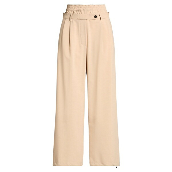 【送料無料】 ホワイトサンド レディース カジュアルパンツ ボトムス Pants Beige|asty