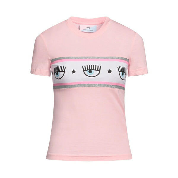 【送料無料】 シアラフェラーニ レディース Tシャツ トップス T-shirts Pink｜asty