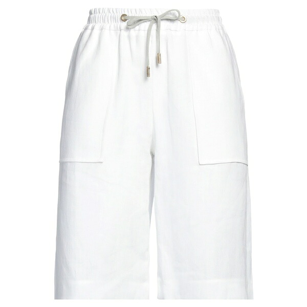 【貨物輸送無料】 イレブンティ レディース 心地好いズボン下 ボトムス Shorts \u0026 Bermuda Shorts White