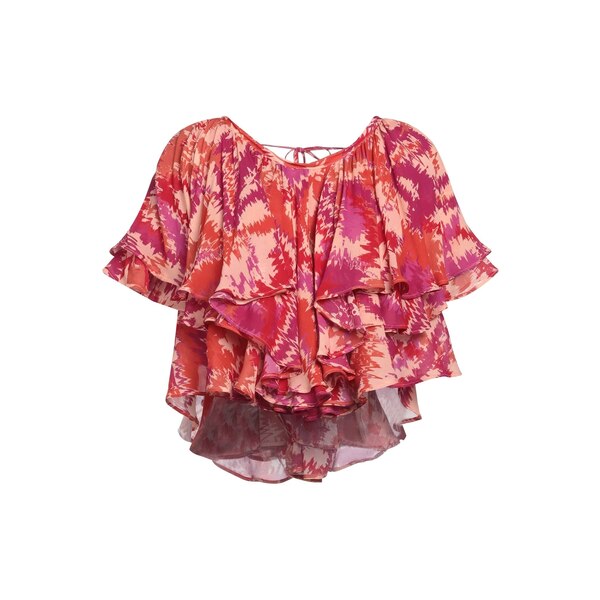 【送料無料】 ドンダップ レディース Tシャツ トップス Tops Pink｜asty