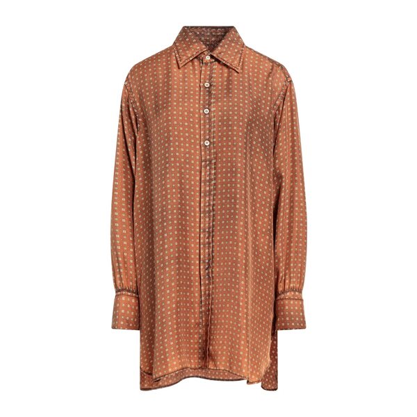 【送料無料】 マルタンマルジェラ レディース シャツ トップス Shirts Brown|asty