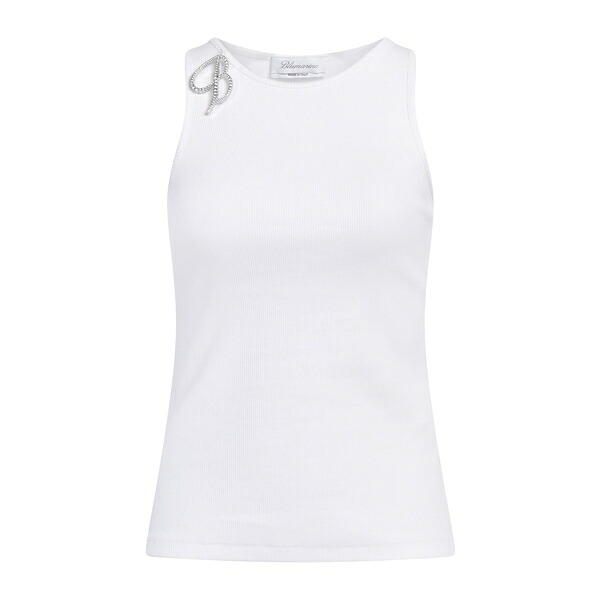 【送料無料】 ブルマリン レディース Tシャツ トップス Tops White｜asty