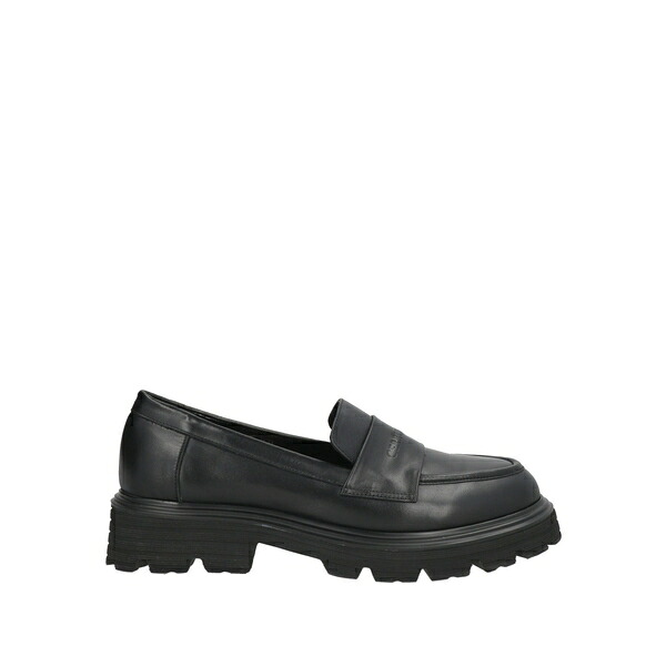 【貨物輸送無料】 チェルッティ 1881 レディース スリッポン・ローファー シューズ Loafers Black