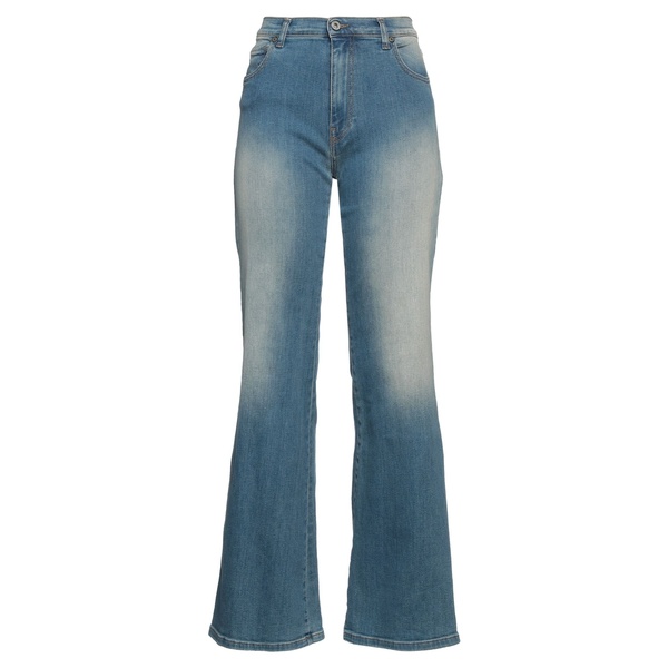 【送料無料】 プリーズ レディース デニムパンツ ボトムス Jeans Blue|asty