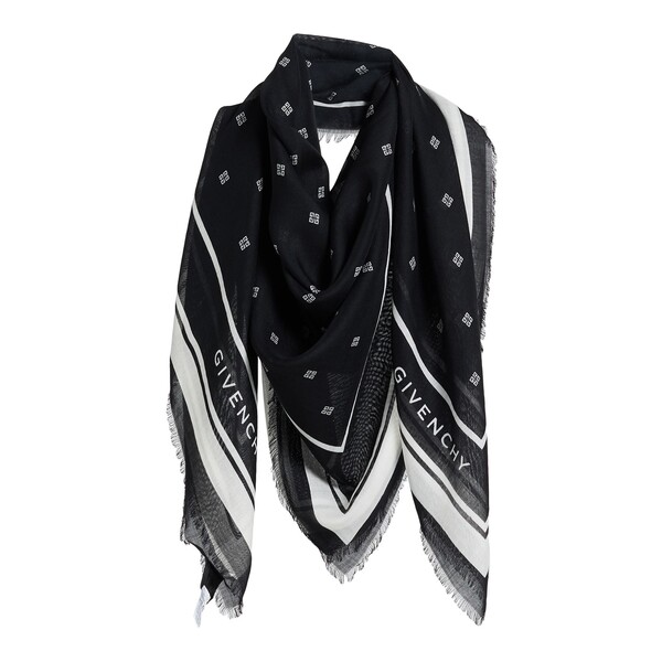 【貨物輸送無料】 ジバンシー レディース えり巻き・袈裟・えり巻き 付属物 Scarves Black