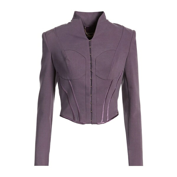 【貨物輸送無料】 エリザベスフランキ レディース 上衣＆上衣 アウター Jackets Purple