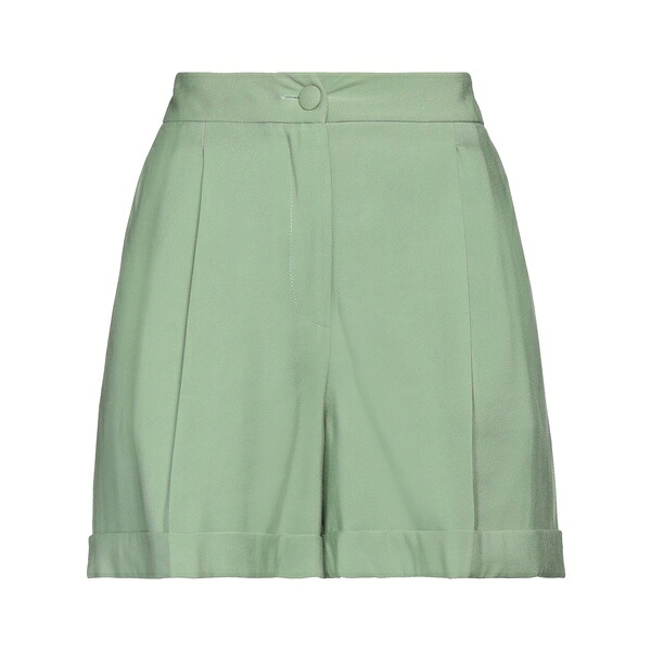 【貨物輸送無料】 フェデリカ・トシ レディース 心地好いズボン下 ボトムス Shorts \u0026 Bermuda Shorts Green