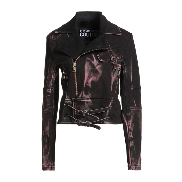 【送料無料】 ベルサーチ レディース ジャケット&ブルゾン アウター Jackets Black|asty