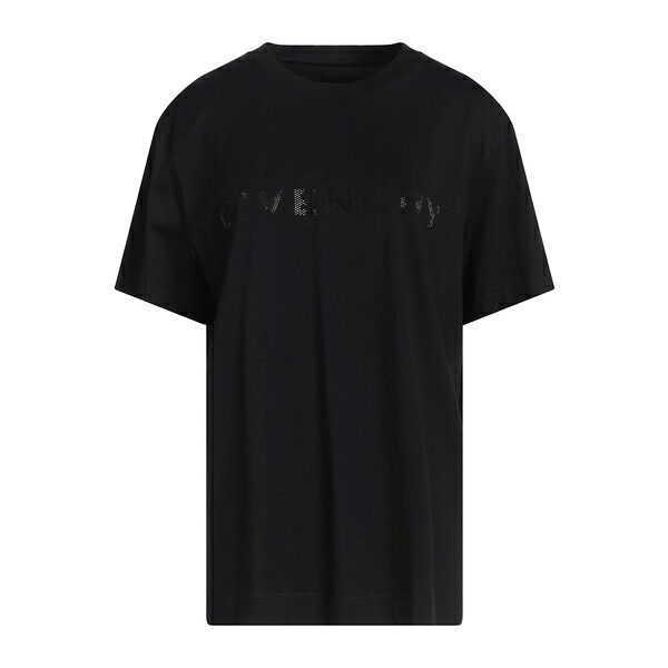 【送料無料】 ジバンシー レディース Tシャツ トップス T-shirts Black|asty