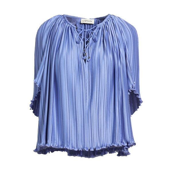 【貨物輸送無料】 ランバン レディース ティーシャツ トップス Tops Azure