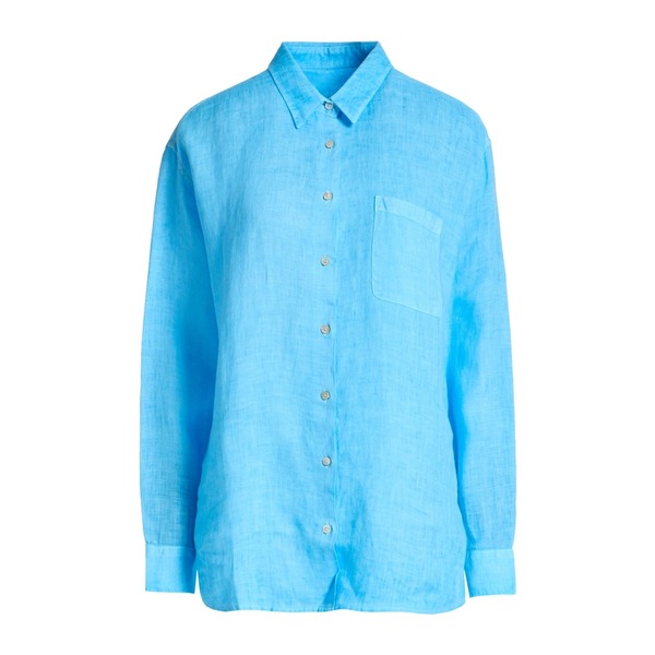 【送料無料】 120%リノ レディース シャツ トップス Shirts Azure|asty
