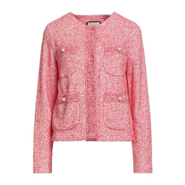 【貨物輸送無料】 ブルーノマネッティ レディース 上衣＆上衣 アウター Jackets Red