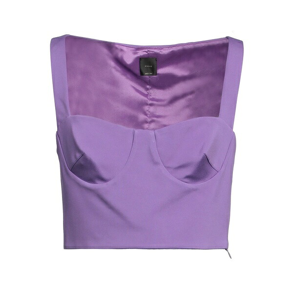 【送料無料】 ピンコ レディース Tシャツ トップス Tops Purple｜asty 11,765円