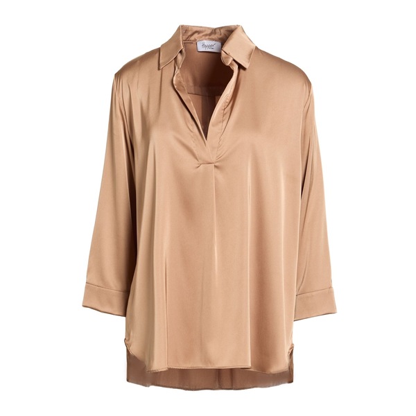 【貨物輸送無料】 ホッパー レディース プルオーバー トップス Tops Brown