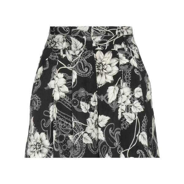 【貨物輸送無料】 ピンコ レディース 心地好いズボン下 ボトムス Shorts \u0026 Bermuda Shorts Black パンツ-ボトムス