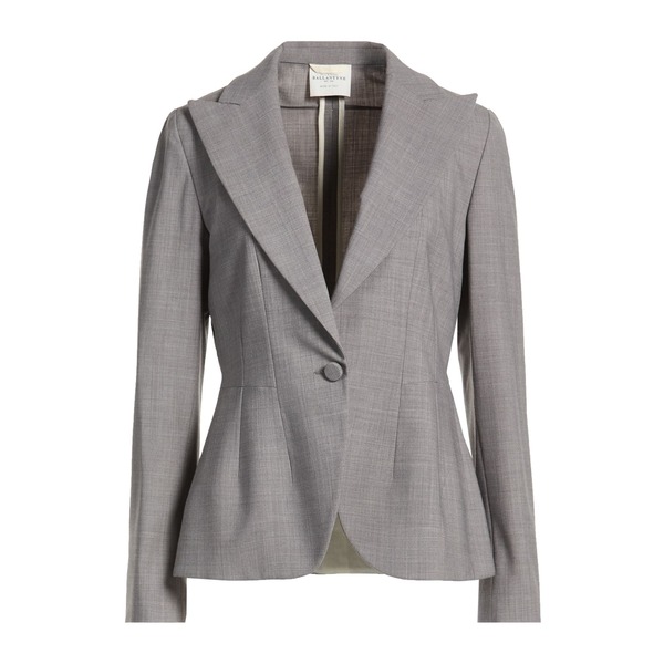 【貨物輸送無料】 バランタイン レディース 上衣＆上衣 アウター Blazers Grey