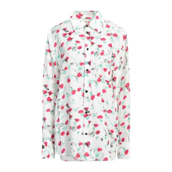 【送料無料】 マルニ レディース シャツ トップス Shirts White｜asty