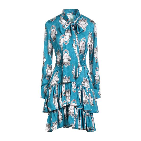 【送料無料】 イル テ デッレ 5 レディース ワンピース トップス Mini dresses Green｜asty