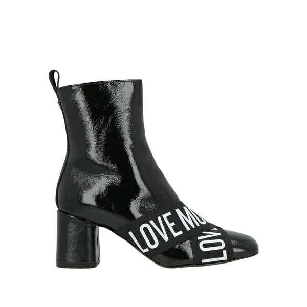 【貨物輸送無料】 モスキーノ レディース ブーツ シューズ Ankle boots Black