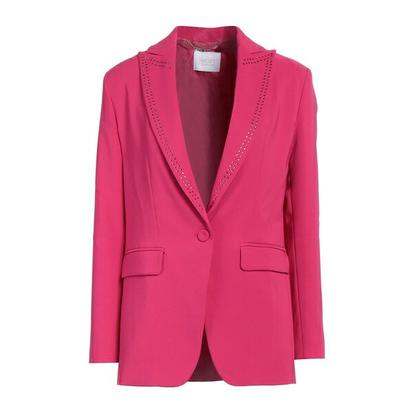 【貨物輸送無料】 レリッシュ レディース 上衣＆上衣 アウター Blazers Pink