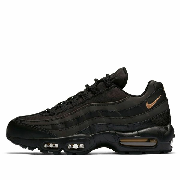 Nike ナイキ メンズ スニーカー エアマックス 【Nike Air Max 95 Premium SE Black Gold 924478-003】  サイズ US_8.5(26.5cm)