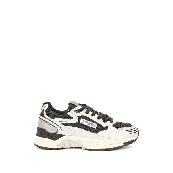 オートリー レディース スニーカー シューズ Lace-up flat sneakers Black｜asty